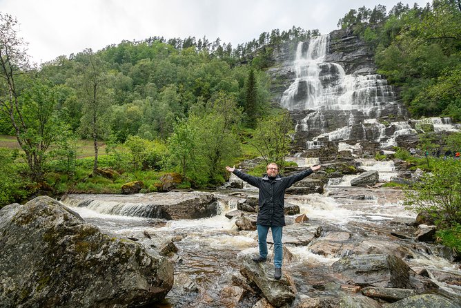 2-Day Round Trip from Bergen: THE GRAND SOGNEFJORD – fjords, waterfalls, glacier - Gudvangen, Nærøyfjord, and the Viking Village