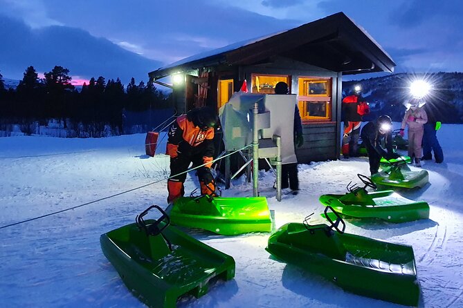 2-Hour Racing Toboggan at Dagali Fjellpark near Geilo in Norway - Daylight or night sledding?