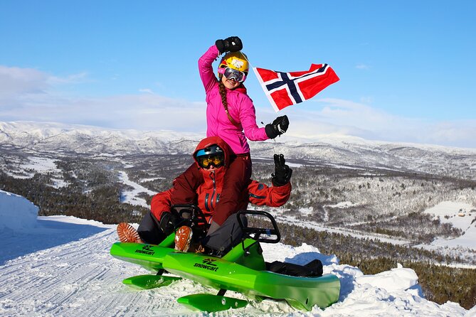 2-Hour Racing Toboggan at Dagali Fjellpark near Geilo in Norway - Reading the 1.85-kilometer course