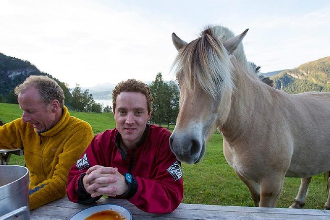 6 Day Fjord Kayaking Trip Norway - Food in the middle of the fjords