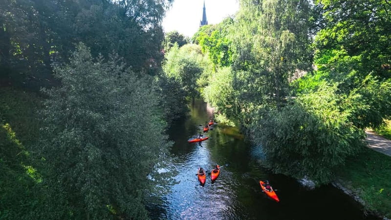 Akerselva River: Urban Paddling Adventure Kayak Tour - Why this river route is special