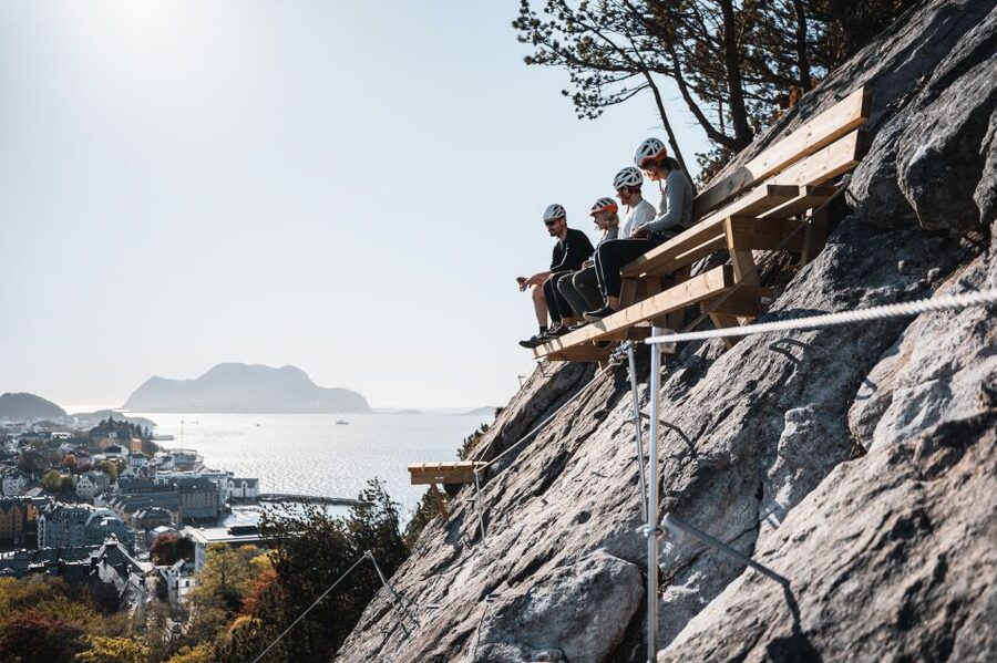 Ålesund: Via Ferrata tour - What makes this route different