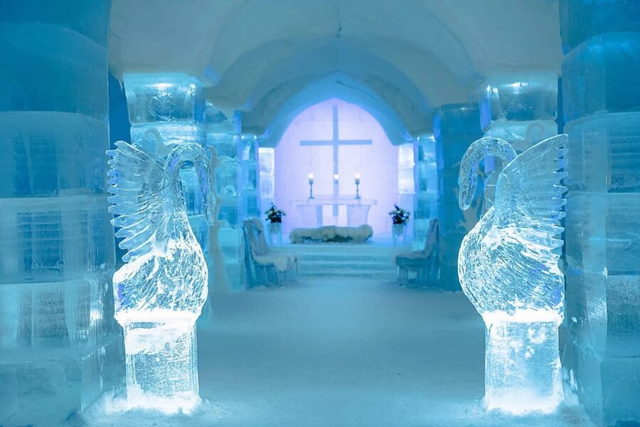 Alta: Igloo Ice Hotel and Hiking to the Frozen Waterfall. - Why the Yearly Rebuild Matters