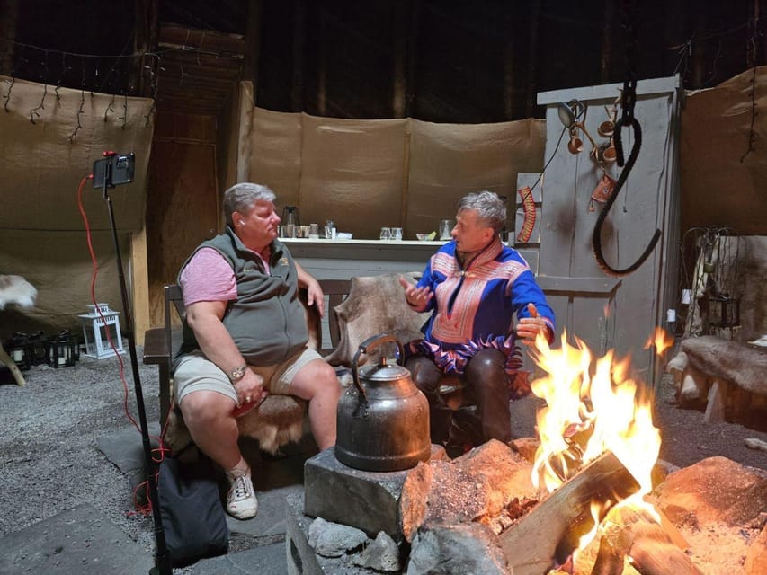 Alta: Sami Cultural Experience with Lavvu and Reindeers - Meeting and feeding the reindeer