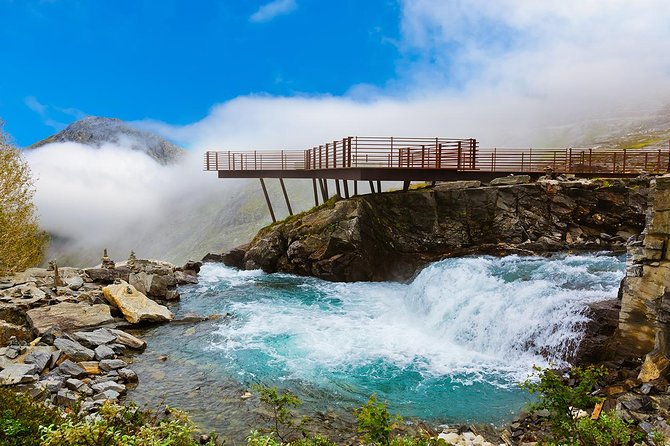 Andalsnes Shore Excursion: the Troll Road and Troll Wall - Stigfossen gives you the first mountain view