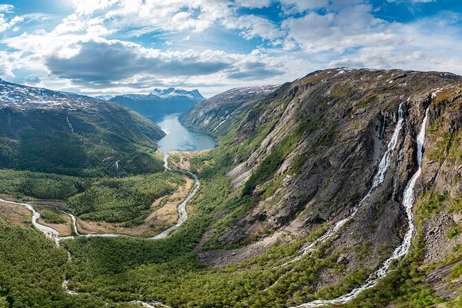 Arctic Train - The Northernmost Railway in Norway - The climb from Narvik into Arctic scenery