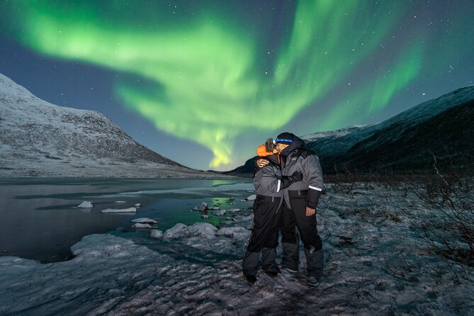 Aurora Hunt with the campfire and professional photographer - Thermal suits help, but bring your own winter gear