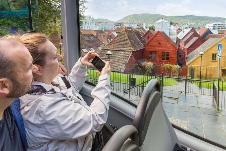 Bergen: City Sightseeing Hop-On Hop-Off Bus Tour - Floyen, Ulriken, and Bergen’s hills