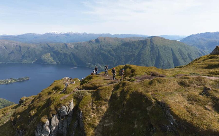 Bergen: Fjord Hiking - Public tour - A Trail Chosen for Weather and Group Ability