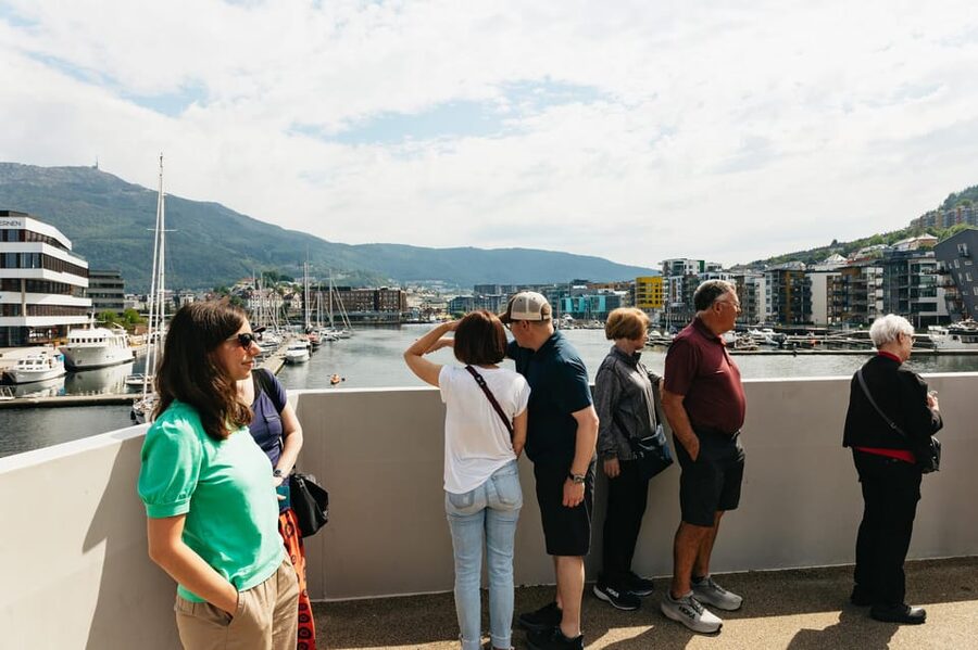 Bergen: Guided Minibus Tour with Photo Stops - Sandviken and the old fishing quarter