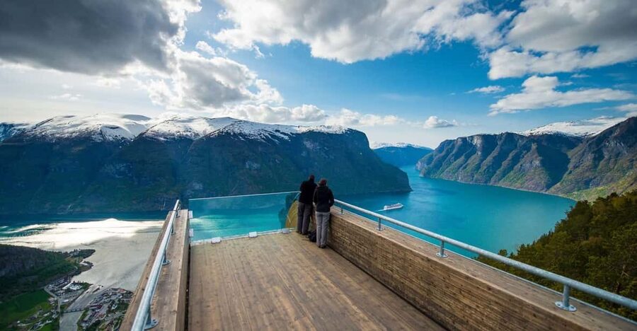 Bergen: Nærøyfjorden, Flåm, and Stegastein Guided Bus Tour - Gudvangen sets up the fjord experience