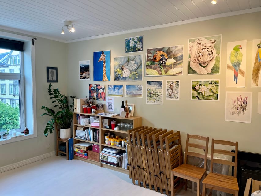 Bergen: paint Norwegian landscape with watercolor - The practical details that matter
