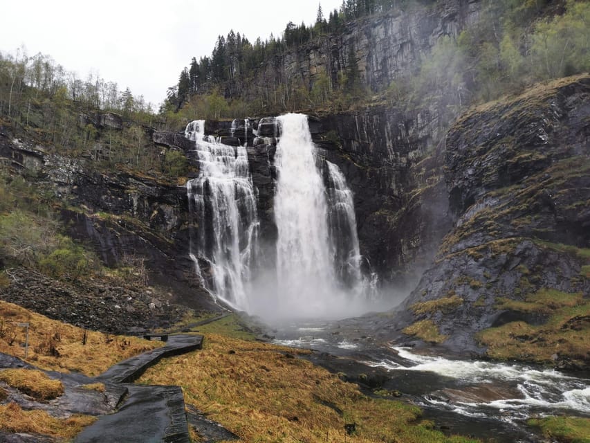 Bergen: Private Waterfalls and Wonders of Fjord Norway - Osterfjord and the road toward Voss