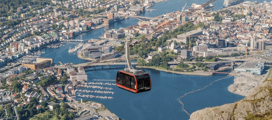 Bergen: Round-Trip Ulriken Cable Car Ticket - Getting to Haukelandsbakken 40