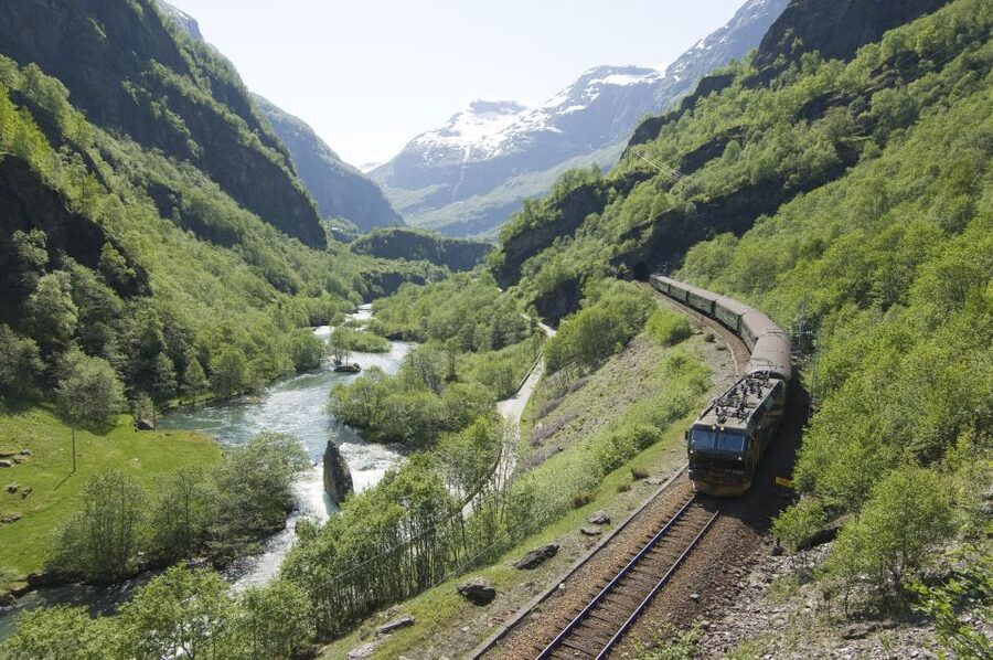 Bergen: Viking Village, Nærøyfjord Cruise & Flåm Railway - Two hours through the Nærøyfjord