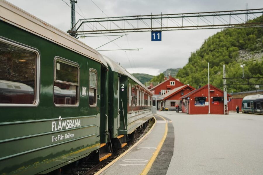 Bergen: Viking Village, Nærøyfjorden Cruise and Flåm Railway - Njardarheimr offers a playful Viking hour
