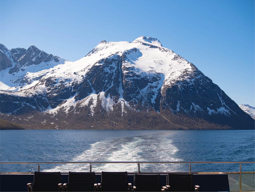 Bodø: Beiar Fjord & Saltstraument Cruise - Leaving Bodø aboard a quieter ship