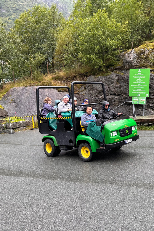Briksdal Glacier and Loen Skylift Tour with Transfer - Riding the Troll Car toward the ice