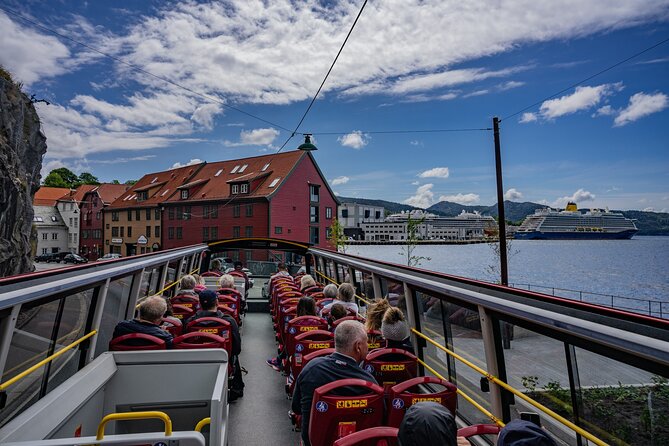 City Sightseeing Bergen Hop-On Hop-Off Bus Tour - Stops 7 through 10: The National Stage, cruise docks, and the city park