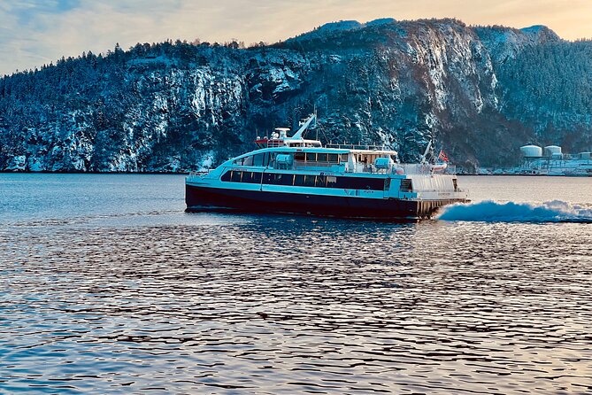 Discover Bergen on Foot and Boat - The 30-minute ferry and Bergen from the water