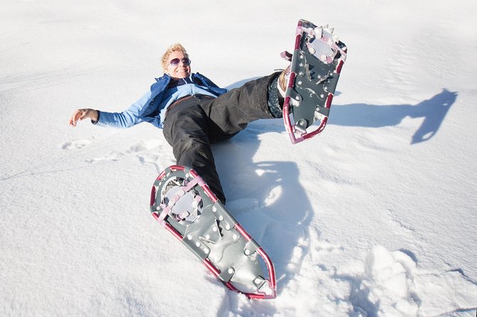 Eco friendly snowshoeing in Scenic Landscape - A snowshoe tour with an unexpected city itinerary