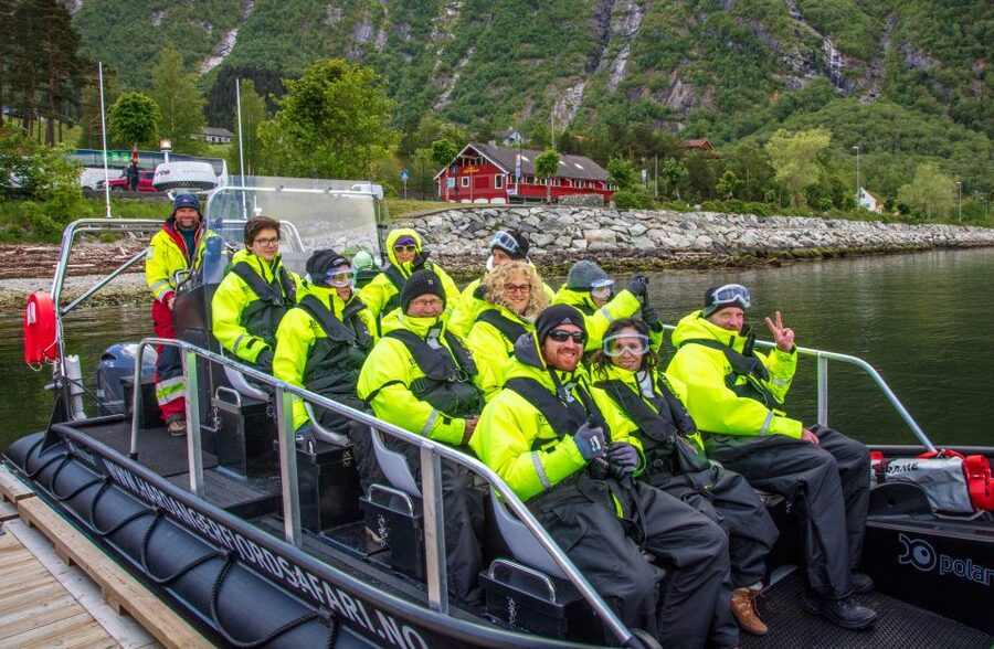 Eidfjord: 1-Hour Fjord RIB Tour - The Hardangerbrua option