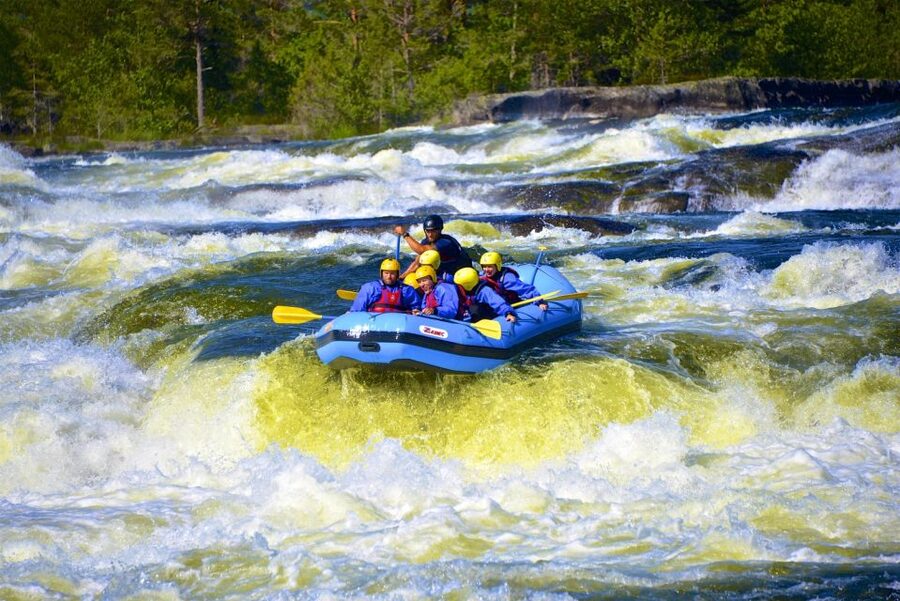 Evje: White Water Rafting Trip on Norway's Warmest Rivers - Why the Otra makes a good rafting river