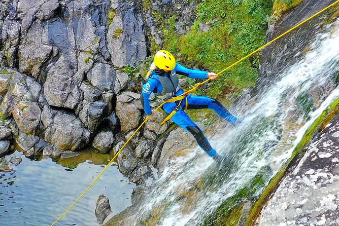 Extreme Canyoning With Waterfall Rappelling near Geilo in Norway - The 1,500-meter route and 180-meter descent