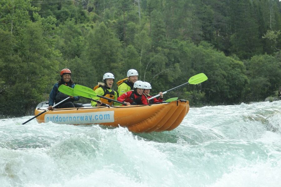 Family Rafting - Voss - What the three-hour schedule really includes