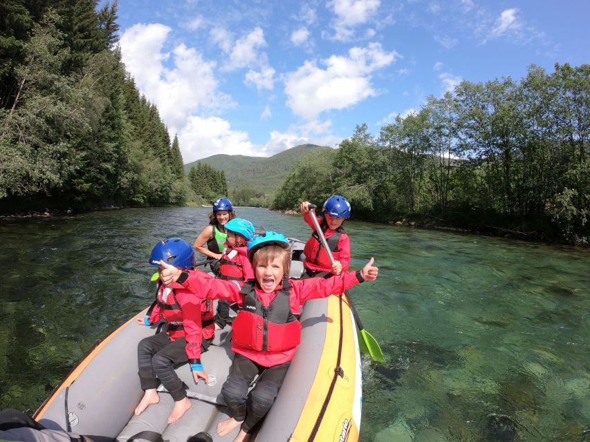 Family Rafting - Voss - Starting by the Voss waterfront