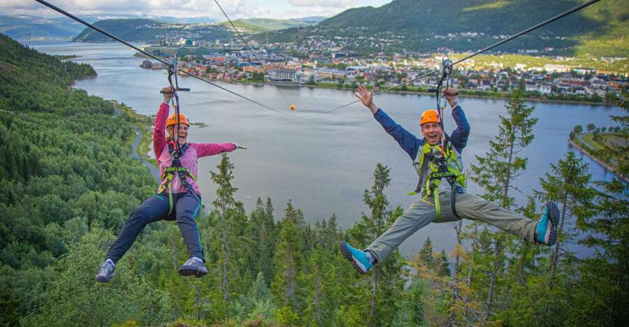Feel the adrenaline in Mosjøen Zipline - The main strengths and limitations