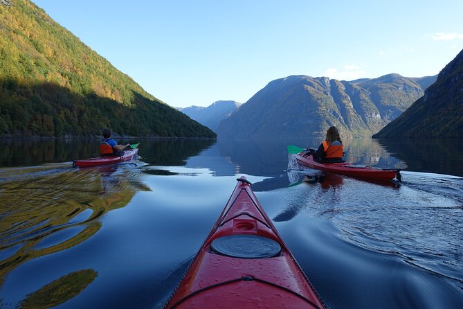 Fjord paddle in Hellesylt - Half Day Kayaking Tour - The scenery is the main event