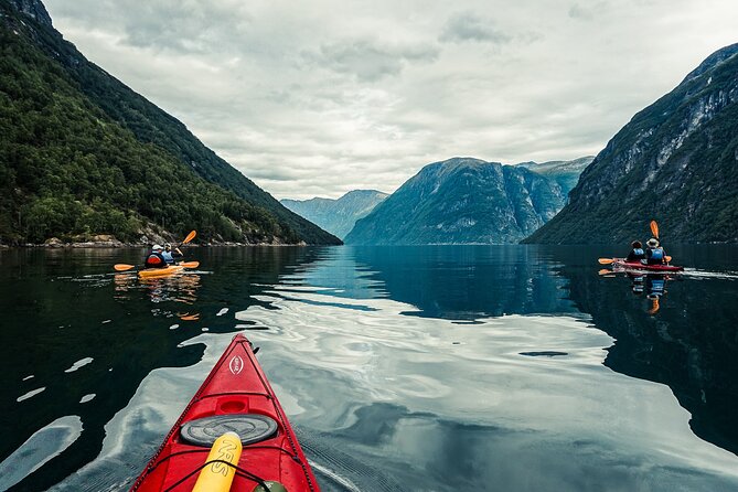 Fjord paddle in Hellesylt - Half Day Kayaking Tour - What the $140.43 price includes