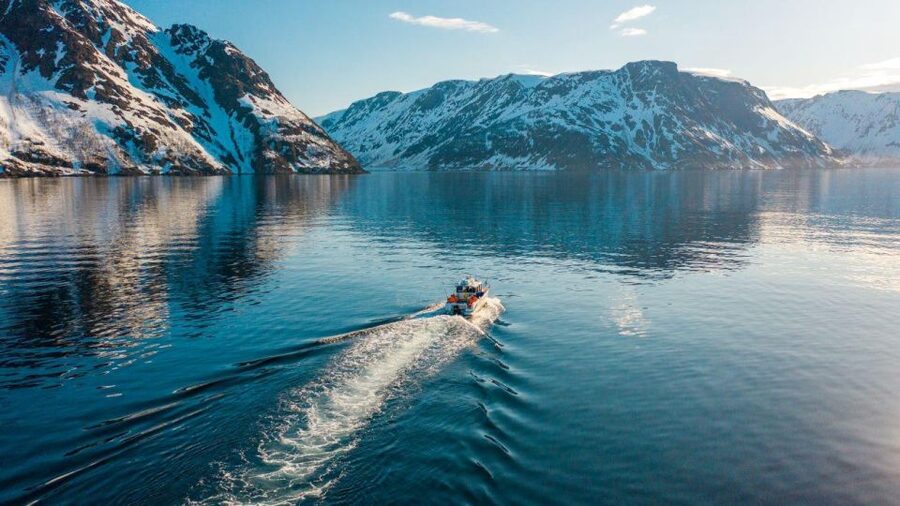 From Alta: Adventure Cruise in Alta Fjord - The fjord cruise and its changing views