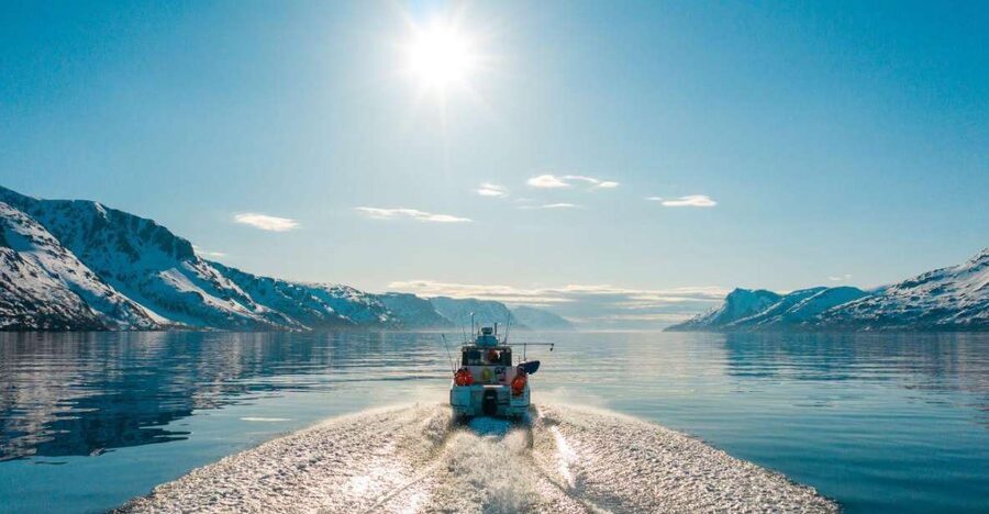 From Alta: Adventure Cruise in Alta Fjord - Captain Einstein’s guiding style