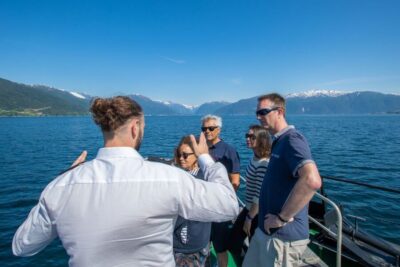 From Balestrand: Guided Fjord & Glacier Tour to Fjærland