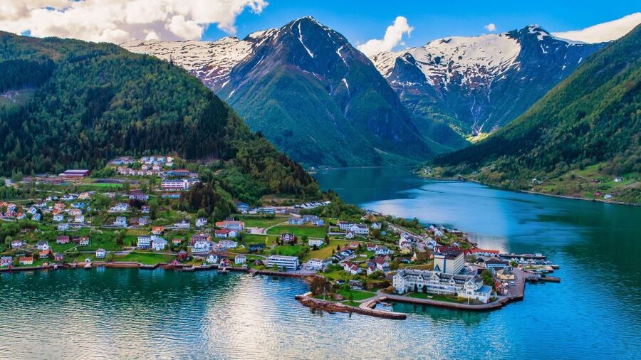 From Bergen: Flam Full-Day Cruise to Sognefjord - Eleven shoreline stops, seen from the water