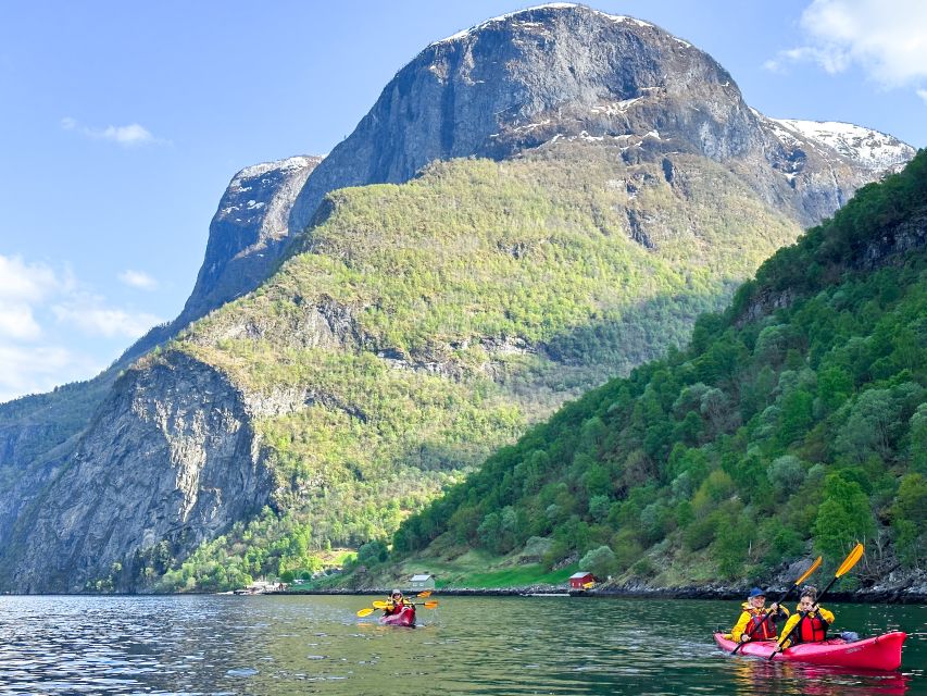 From Flåm: Nærøyfjord 3 Day Kayaking and Camping Tour - Wilderness camps, tents, and evening meals