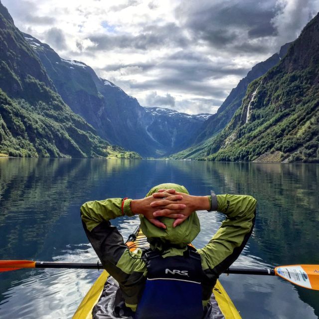 From Flåm: Nærøyfjord 3 Day Kayaking and Camping Tour - Paddling through the Nærøyfjord World Heritage Park