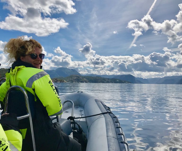 From Stavanger: RIB Tour to Lysefjord - Why a RIB is a good way to see Lysefjord