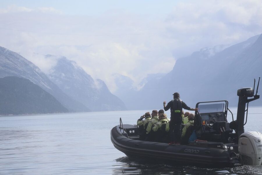 From Stavanger: RIB Tour to Lysefjord - The return run and the two-hour rhythm