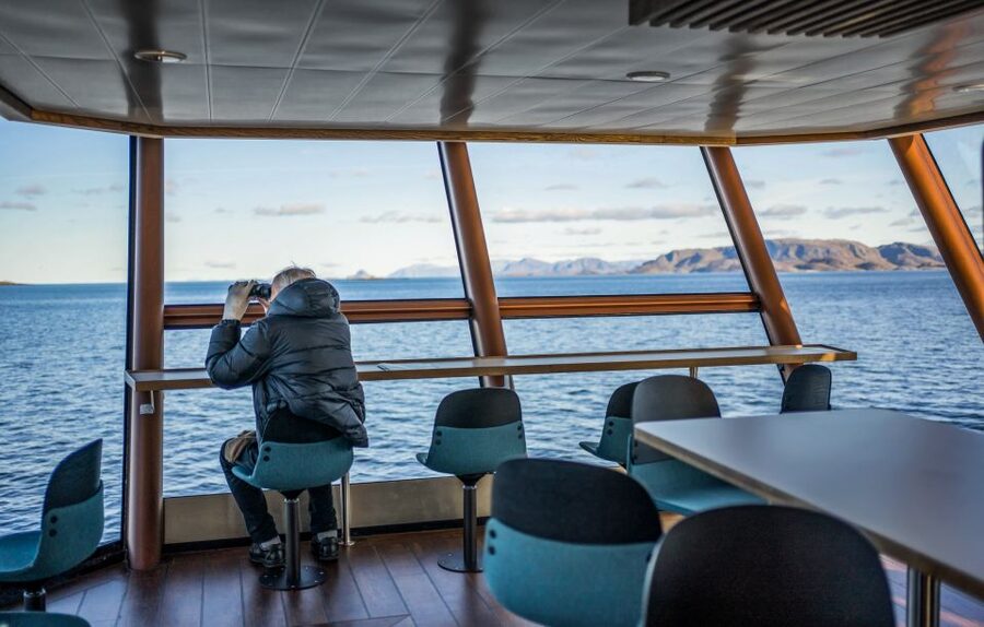 From Svolvær: Lofoten Islands Silent Trollfjord Cruise - Entering Trollfjord by silent propulsion