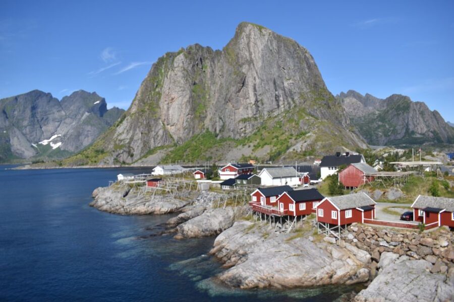 From Svolvaer: Private Lofoten Islands Tour with Transfer - Along the road to Ramberg Beach