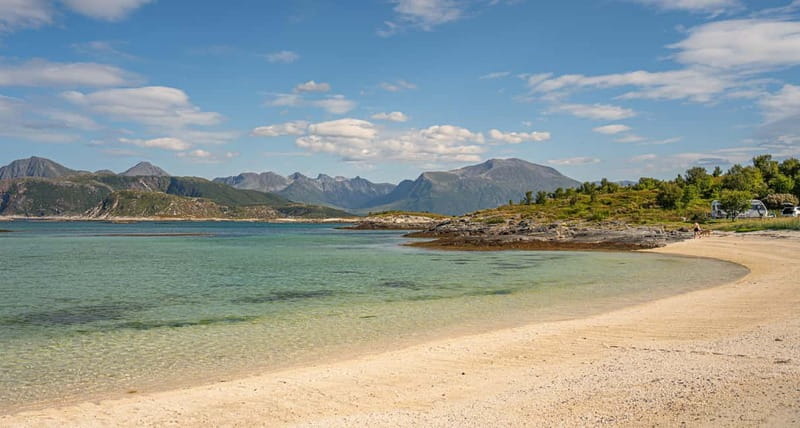 From Tromsø: Arctic Roadtrip: fjords tour with scenic picnic - The minibus ride from central Tromsø