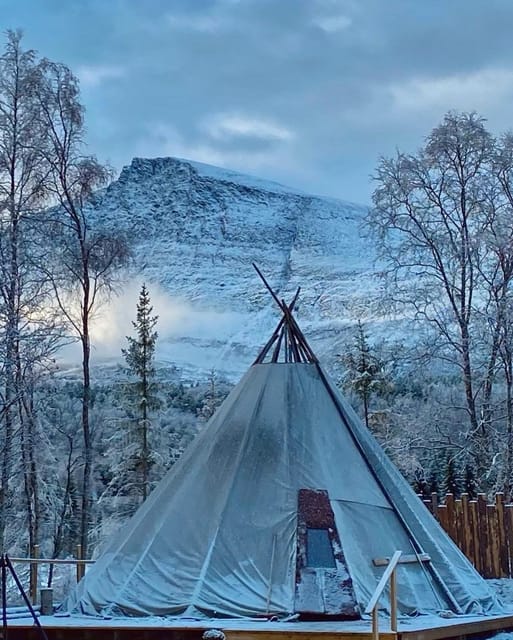 From Tromso: Arctic Wilderness Snowmobile Daytime Tour - The road from Tromsø to the Lyngen Alps