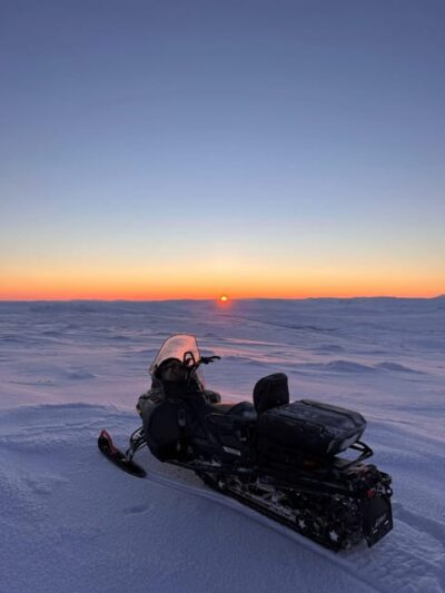 Arctic Wilderness Snowmobile Daytime Tour
