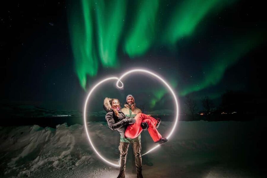 From Tromsø: Aurora Borealis Tour - What happens when the sky is cloudy