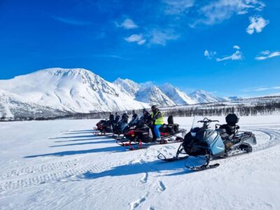 Lyngen Alps Guided Snowmobile Tour