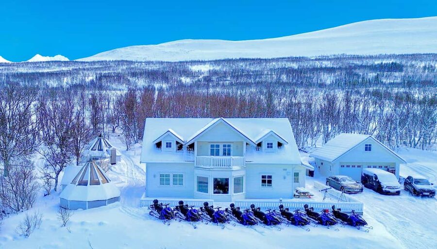 From Tromsø: Lyngen Alps Guided Snowmobile Tour - The Meal at Basecamp