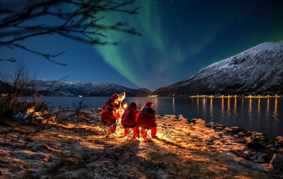 From Tromsø: Northern Lights Tour - Photographing the aurora with a guide